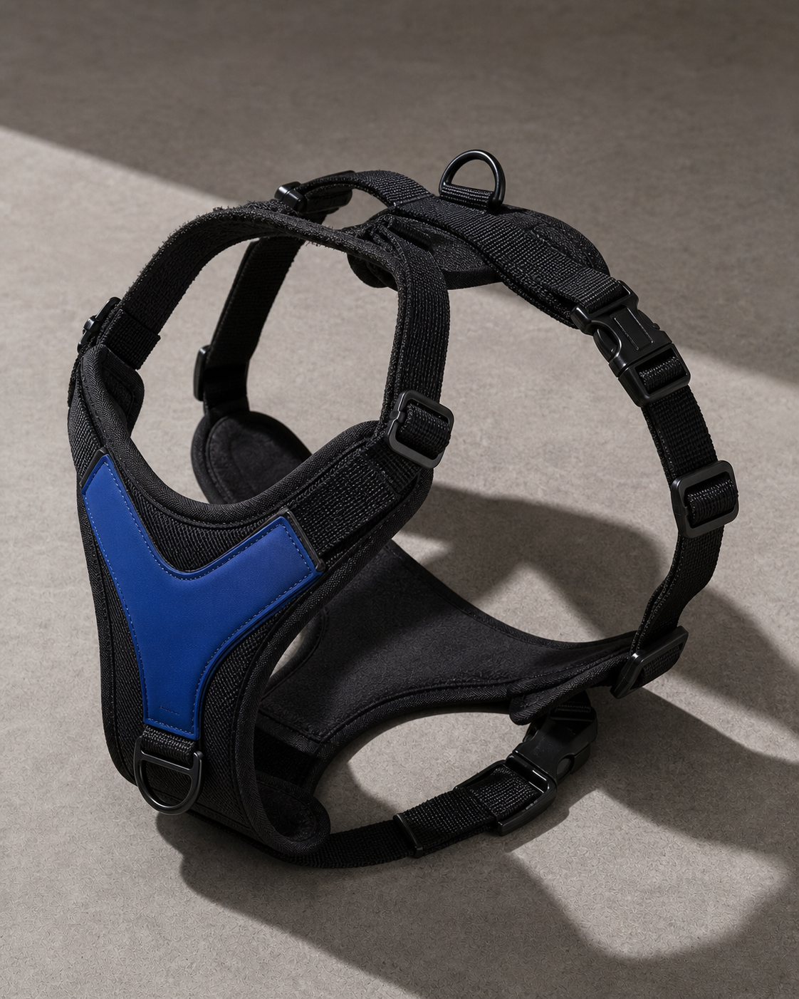 Form Harness construction and buckle routing